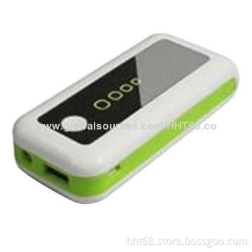 Portable power banks for iPhone, with capacity of 4400/5200mA, output voltage of 5V/1ANew